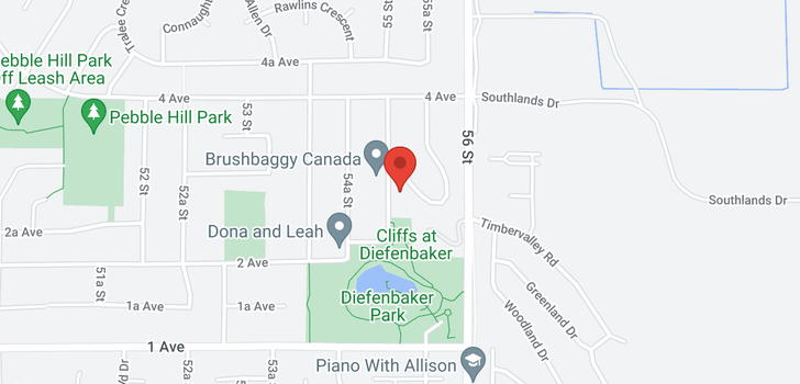 map of 312 1768 55A STREET